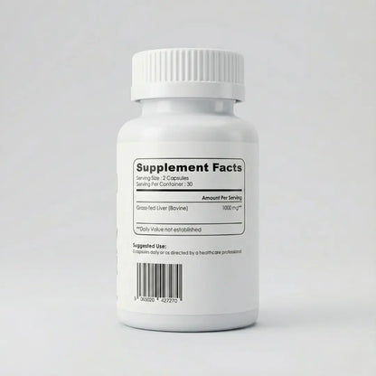 Organic Beef Liver Capsules