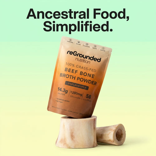 Grass-Fed Beef Bone Broth Powder