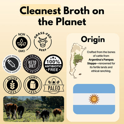 Grass-Fed Beef Bone Broth Powder