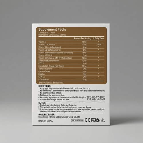 Anti-Aging Peptide Patches