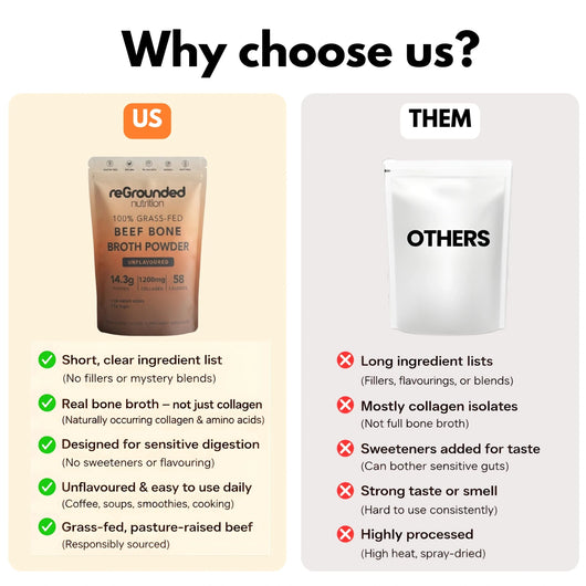 Why choose us regrounded bone broth
