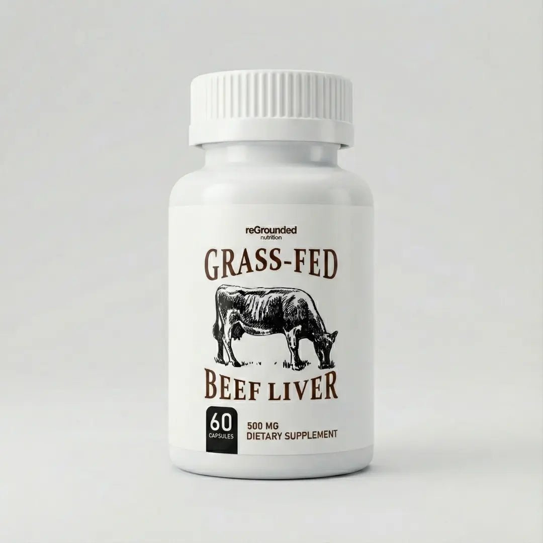Beef Liver Capsules | 1000mg - reGrounded