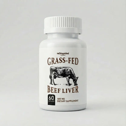 Beef Liver Capsules | 1000mg - reGrounded