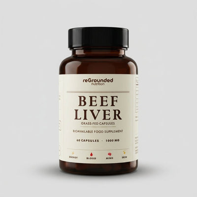 Beef Liver Capsules | 1000mg - reGrounded