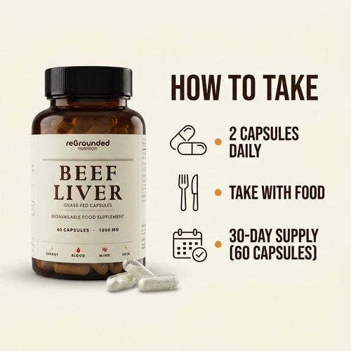 Beef Liver Capsules | 1000mg