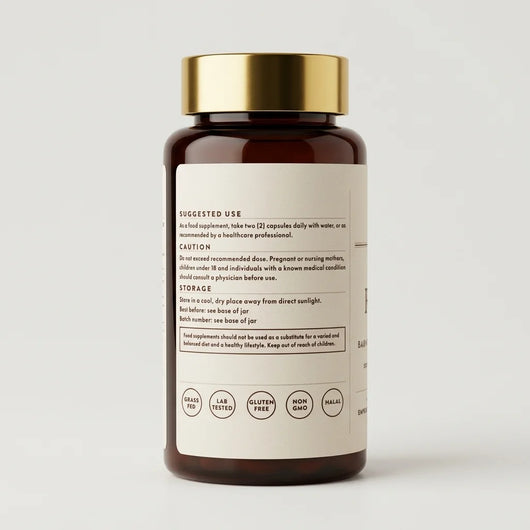 Grass-Fed Beef Liver Capsules | 1000mg | Freeze Dried