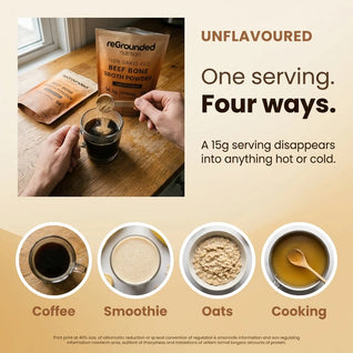 Grass-Fed Beef Bone Broth Powder