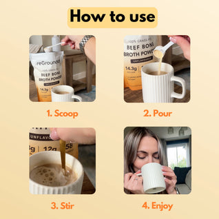 Grass-Fed Beef Bone Broth Powder