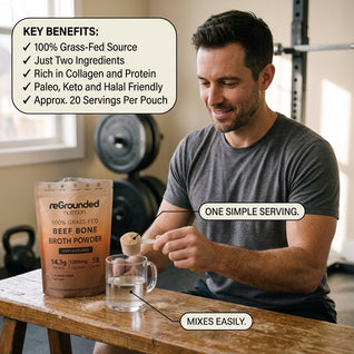 Grass-Fed Beef Bone Broth Powder